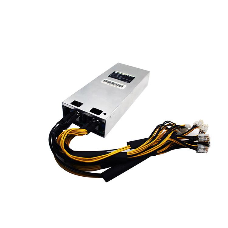 1800w power supply 6PIN*10 Antminer APW3++-12-1600,ETH PSU,antminer S9 S7 L3 BTC LTC DASH miner power supply For Bitcoin Machine