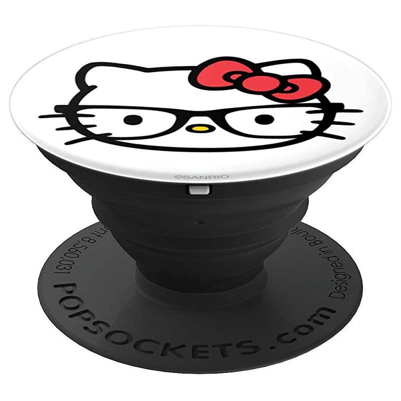 Big Face Nerd Glasses PopSockets Grip and Stand for Phones and Tablets
