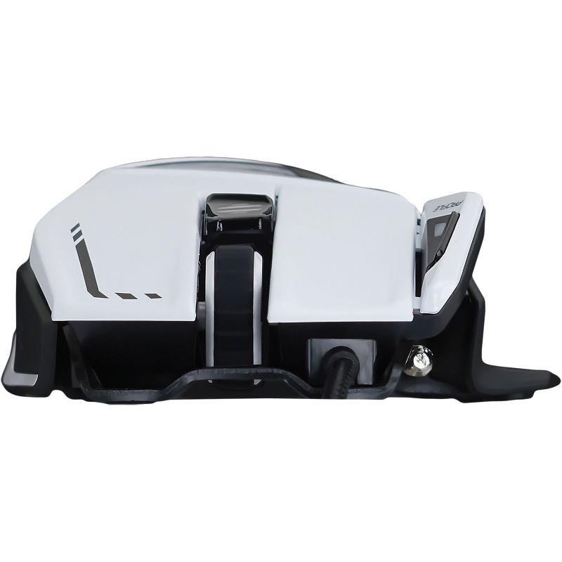 Mad Catz The Authentic R.A.T. 8+ Optical Gaming Mouse, White (MR05DCAMWH00)