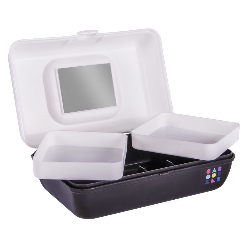 Retro Caboodles Pretty in Petite- White/Black