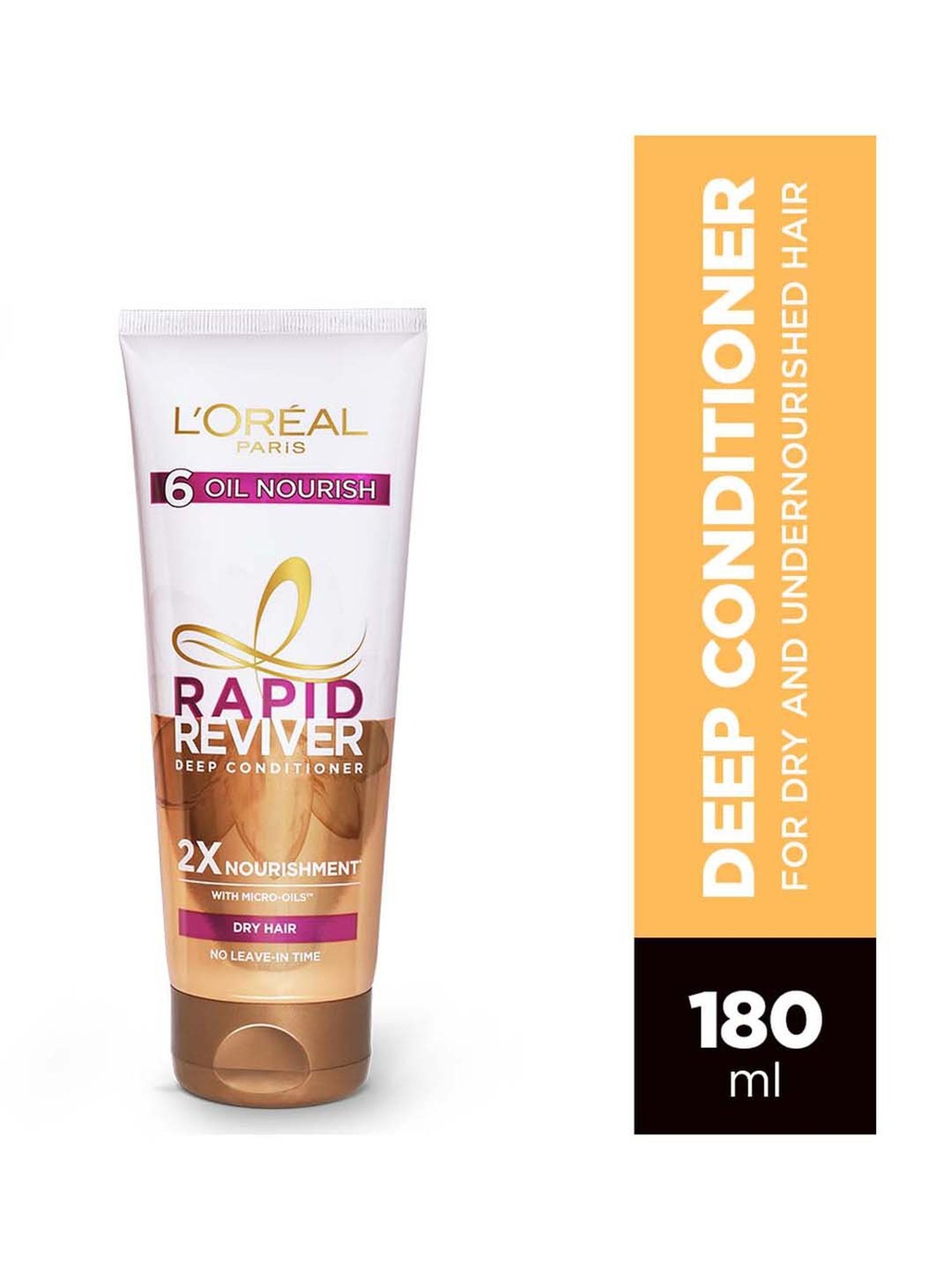 L'Oreal Paris Rapid Reviver 6 Oil Nourish Deep Conditioner - 180 ml
