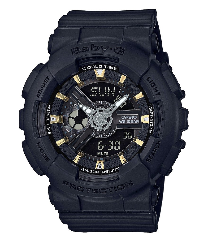G-Shock Baby-G Black Resin Ana-Digi Watch