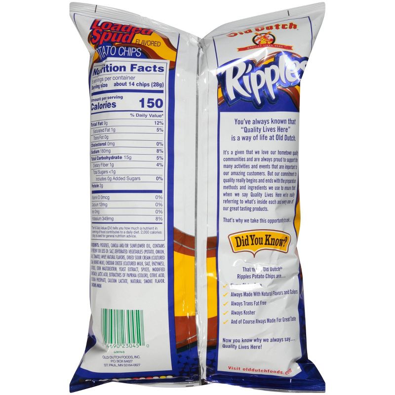 Loaded Spud Ripples Chips