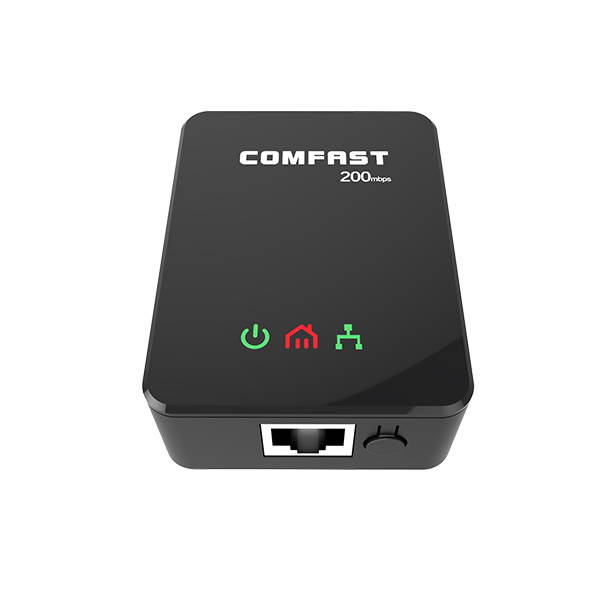 200Mbps Powerline Wireless Ethernet Adapter COMFAST CF-WP200M PLC HomePlug Network Adapter a pair