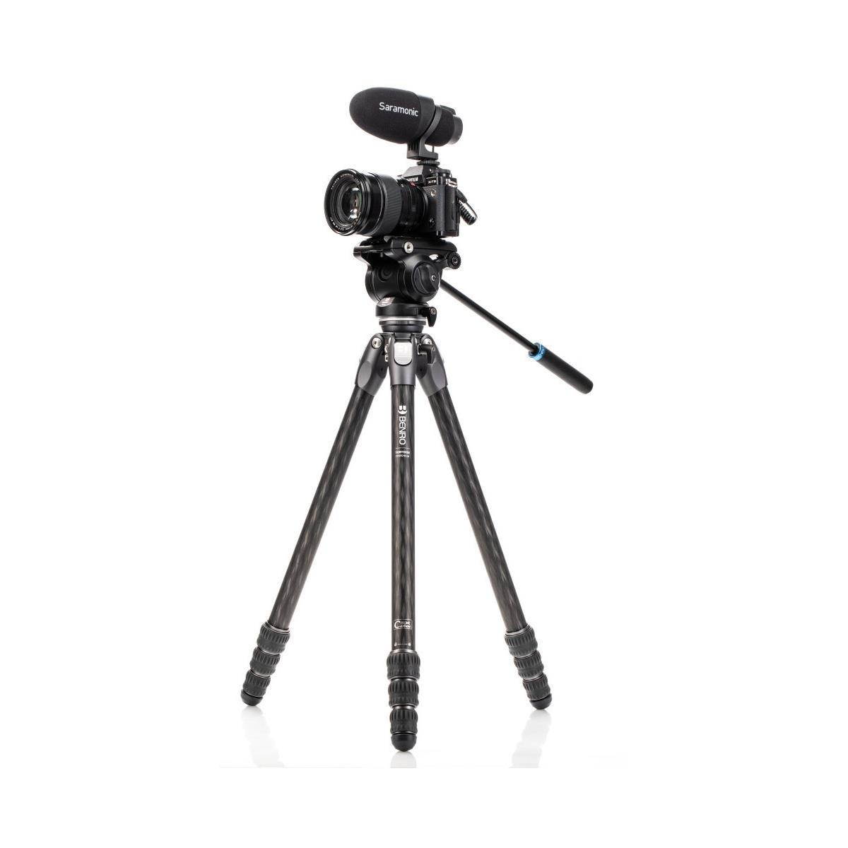 Benro TTOR24CLVS4PRO Tortoise Carbon Fiber 2 Series Tripod System with S4Pro Video Head