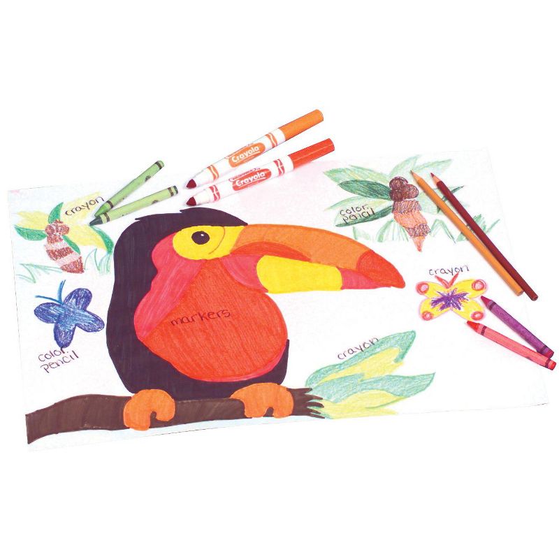 Sax Sulphite Drawing Paper, 80 lb, 9 x 12 Inches, Extra-White, pk of 500