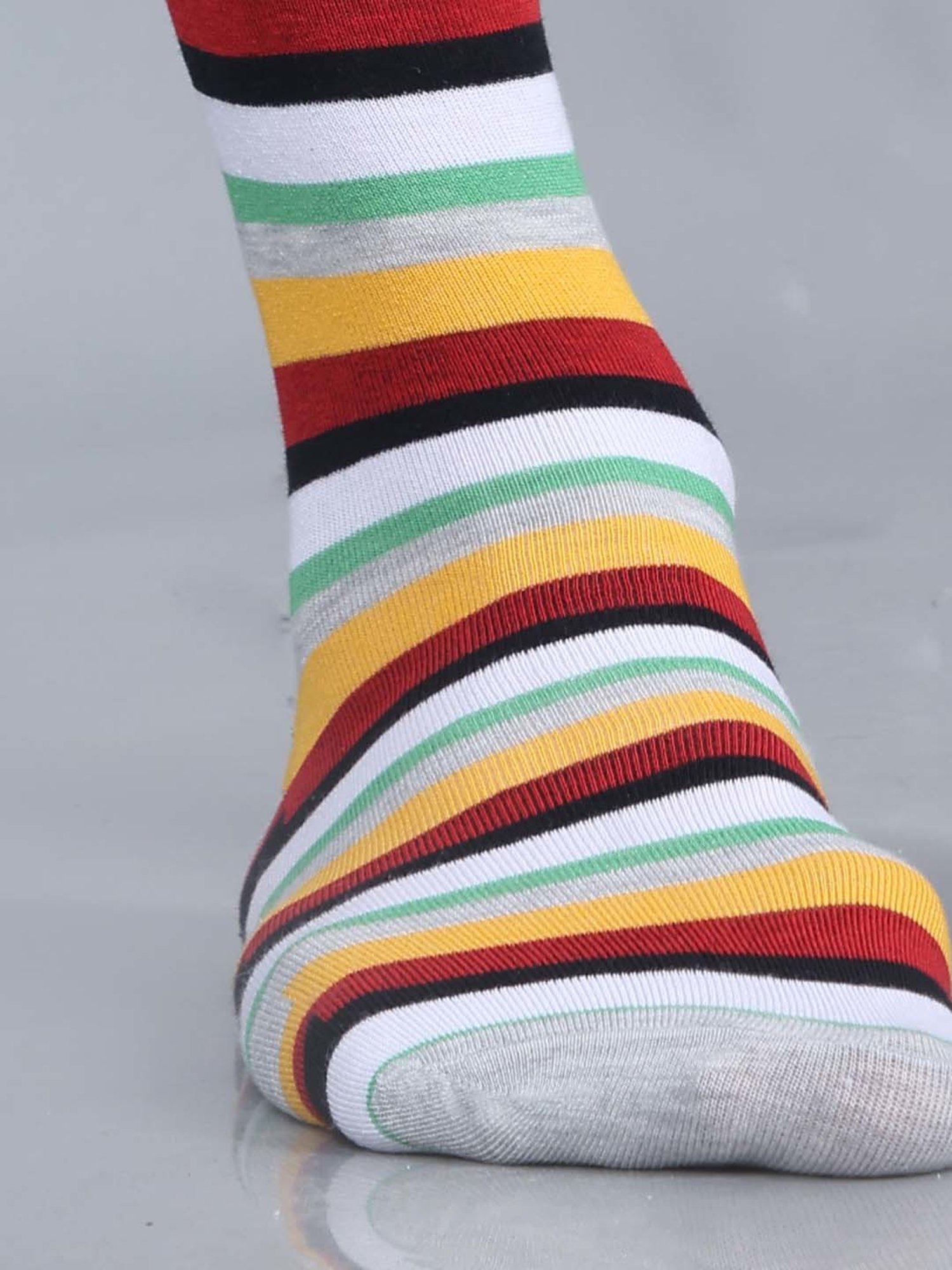 Dollar Socks For Men's Casual Full Length In (Pack of 5)