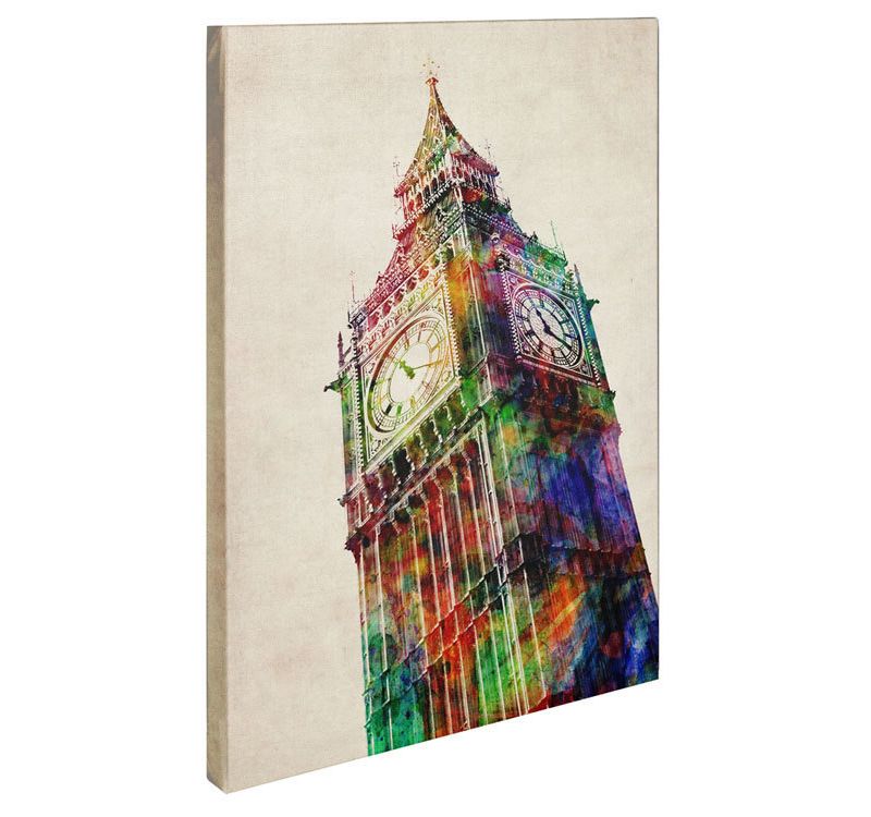 24" x 32" Big Ben by Michael Tompsett - Trademark Fine Art