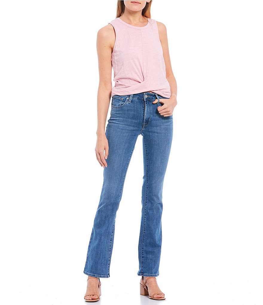 Miss Me Chloe Embellished Wing Flap Pocket Bootcut Jeans