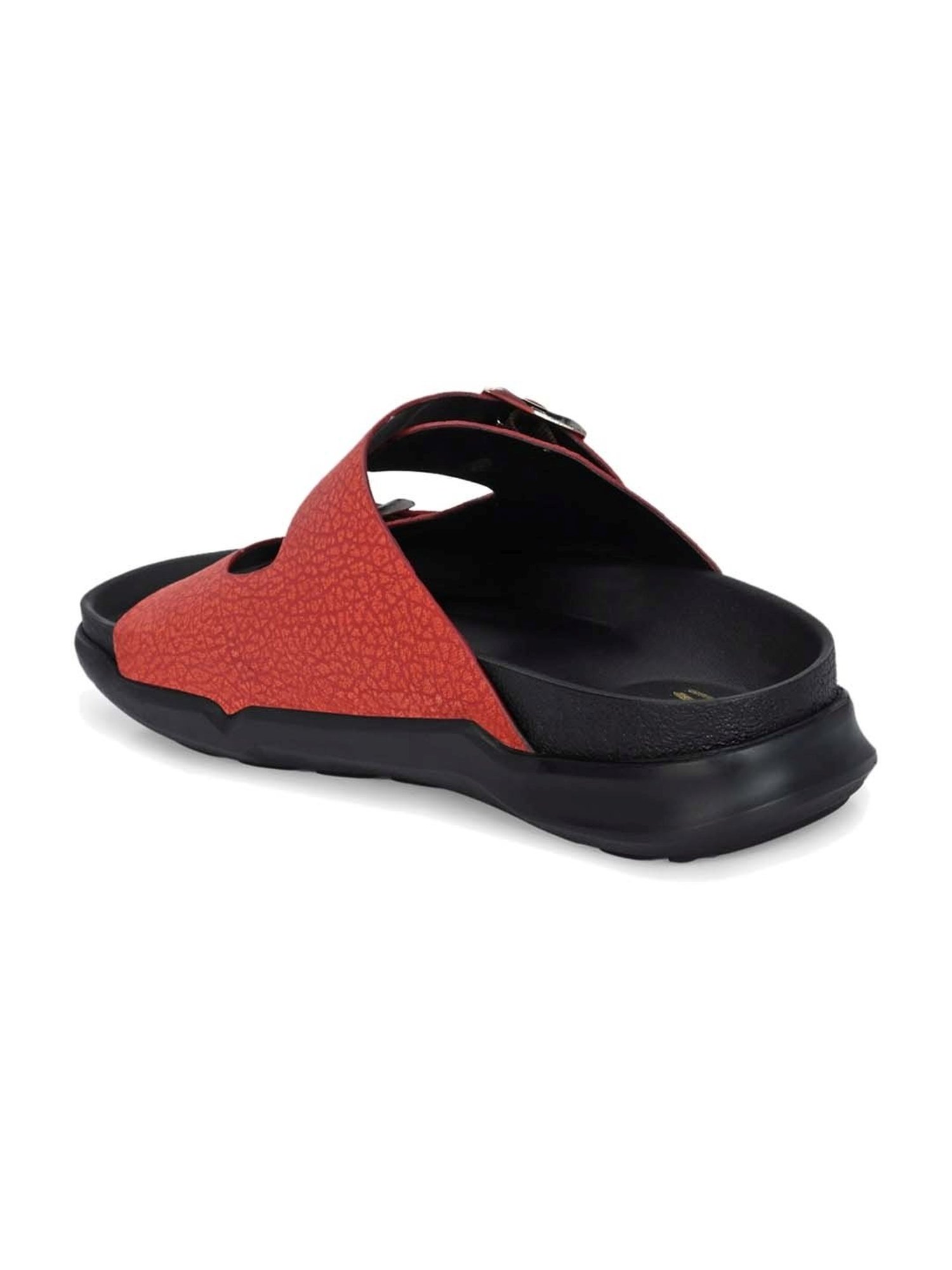 Hitz Men's Red Casual Sandals