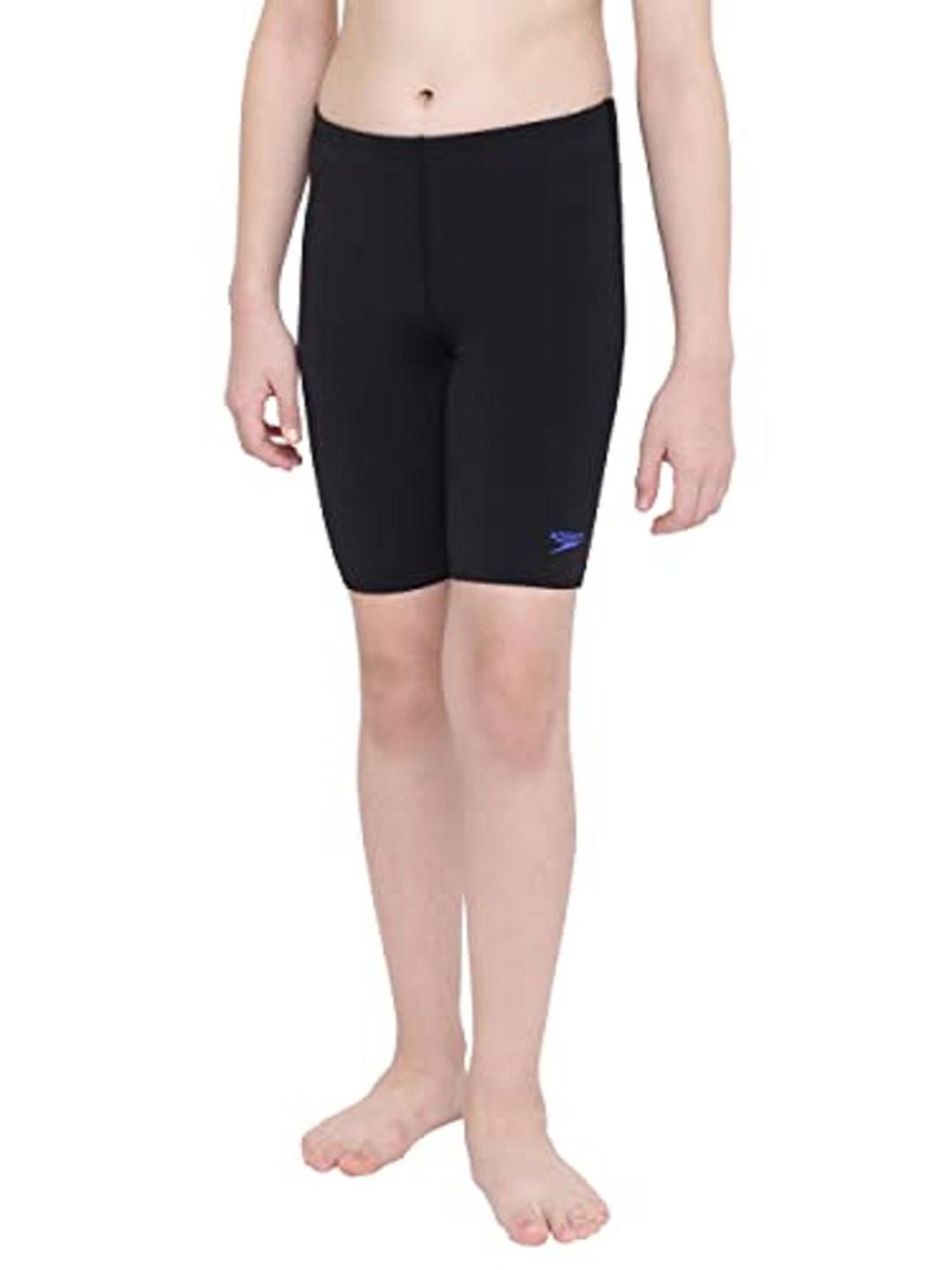 Speedo Kids Black Solid Jammer