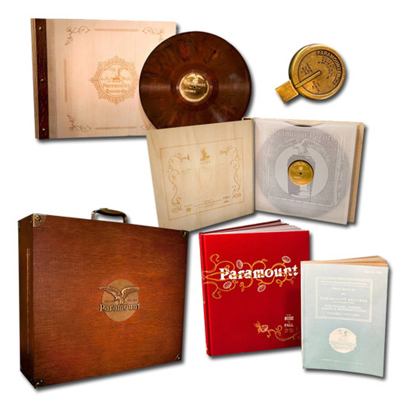 The Rise & Fall of Paramount Records Volume 1 (1917-1927) 180g 6LP Box Set (Chestnut Vinyl)