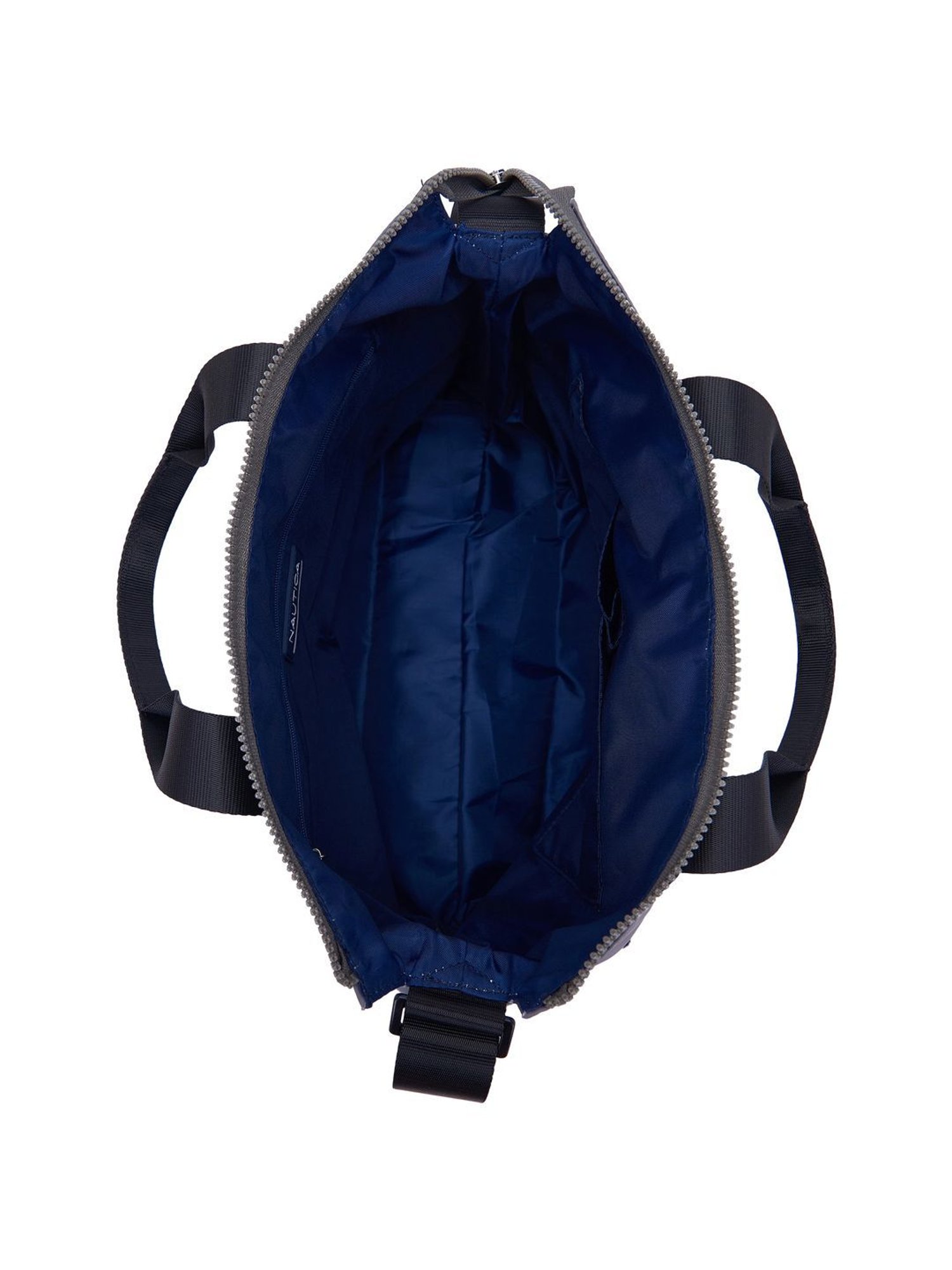 Nautica Grey Solid Medium Handbag