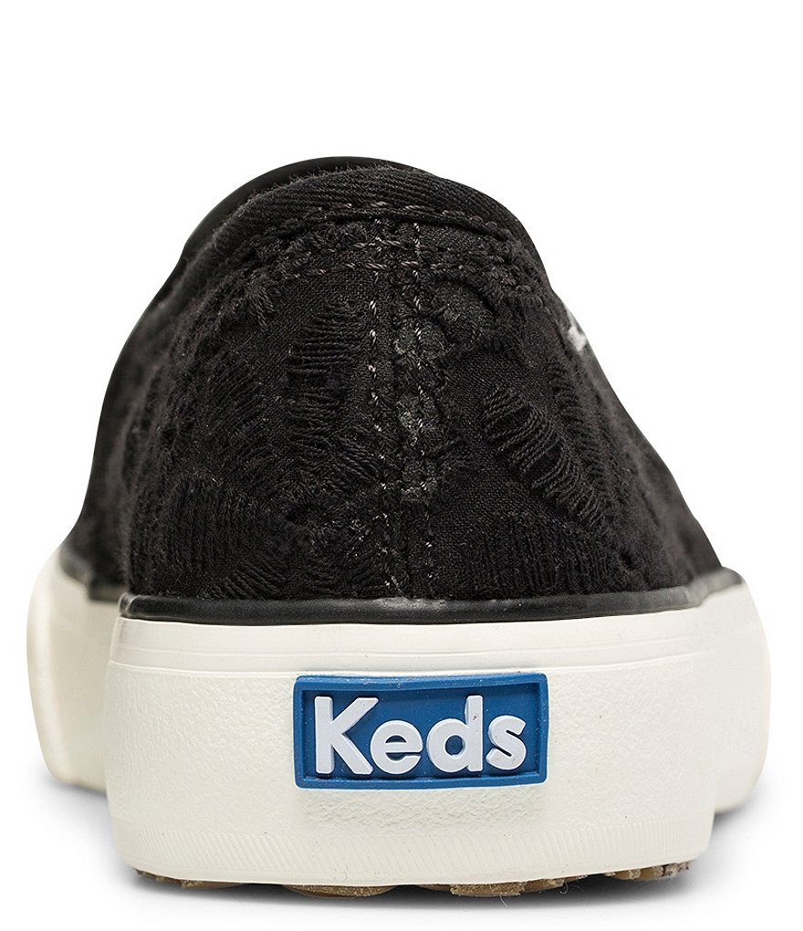 Keds Double Decker Eyelet Slip-On Sneakers