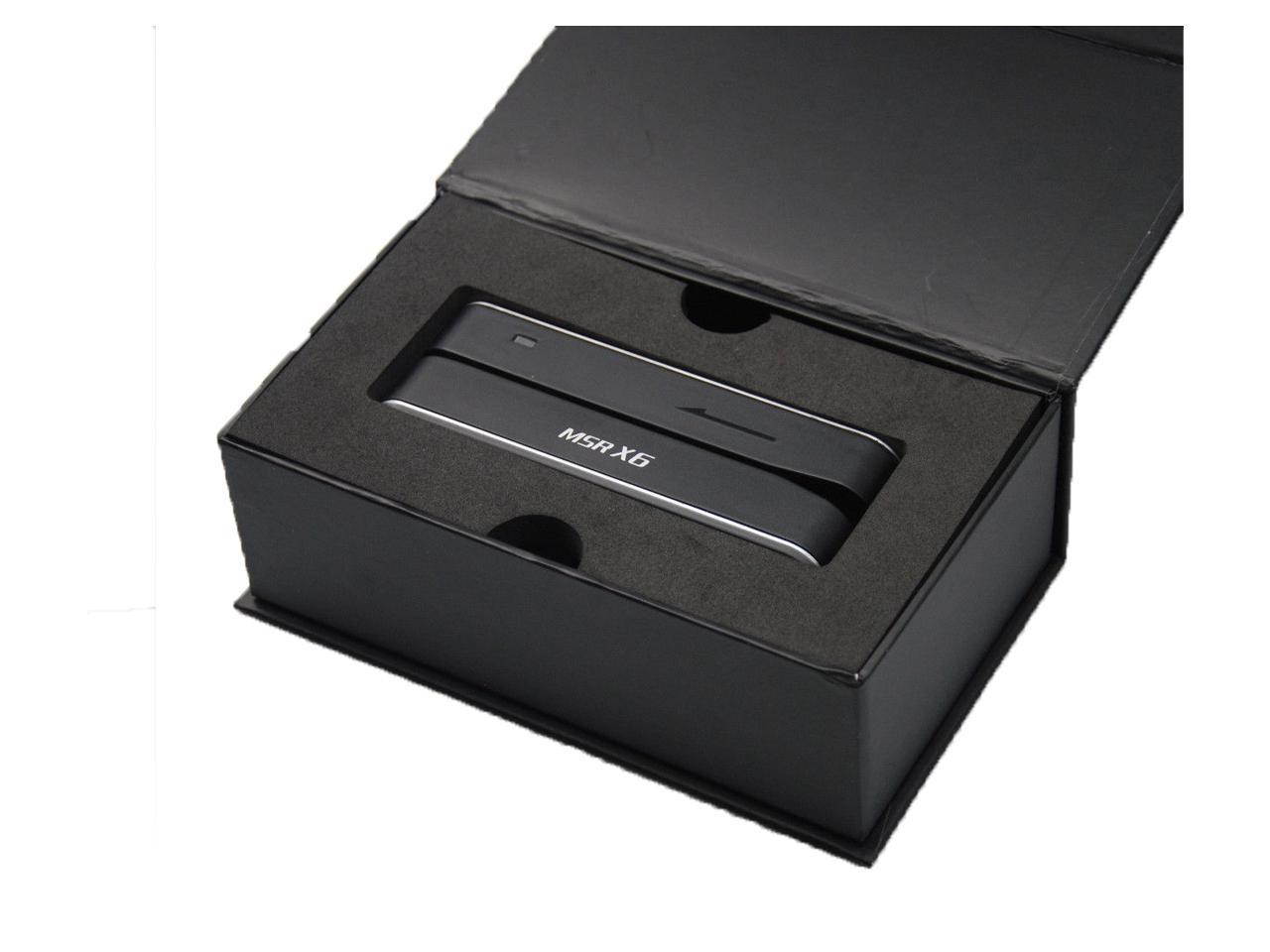 Deftun MSR-X6 Smallest Magnetic Stripe Encoder Mini Credit Card Reader Writer 3 Tracks MSR206