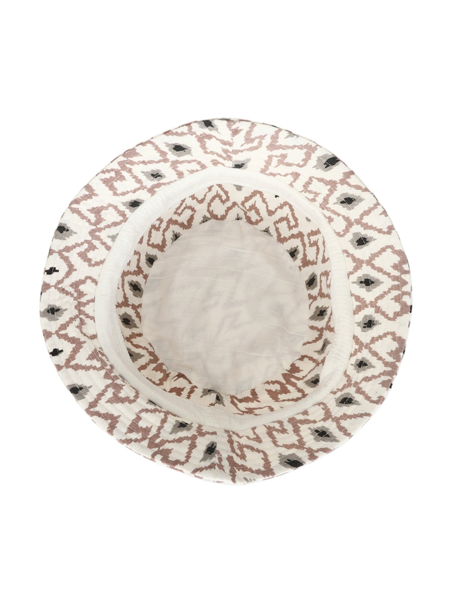 HauteSauce Black Printed Bucket Hat