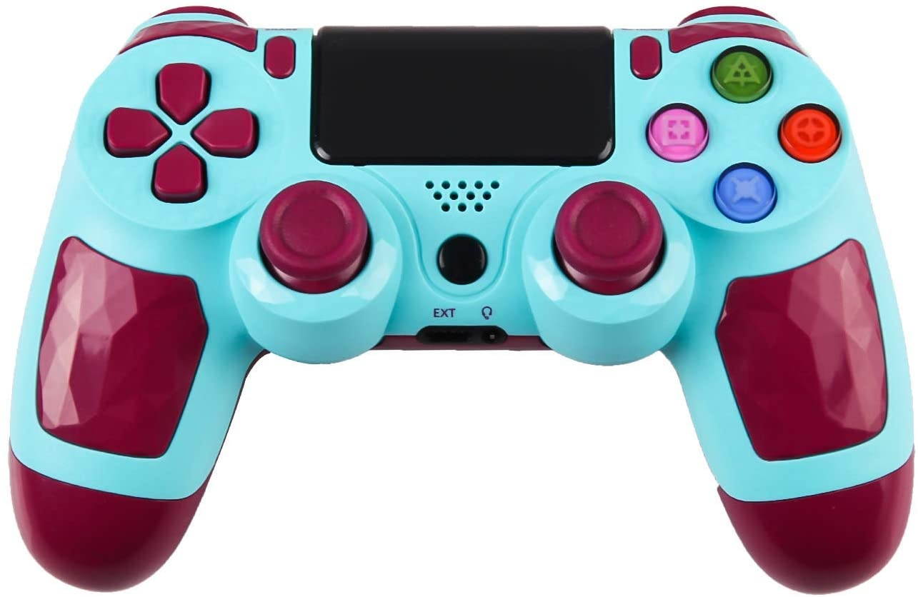 PS4 Controller with High Sensitivity Bluetooth Gamepad Joystick Wireless Controller for Playstation 4 PS4 - Blue