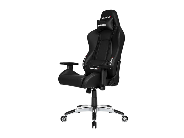 AKRacing Masters Series Premium Gaming Chair, 4D Adjustable Armrests, 180 Degrees Recline - Carbon Black (AK-PREMIUM-CB)
