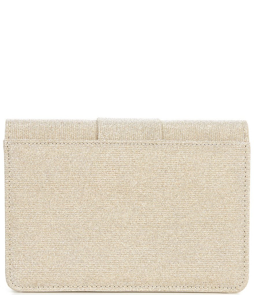 Kate Landry Satin Buckle Clutch Bag
