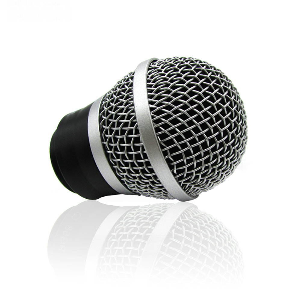 Professional Replacement Microphone Grille With Capsule Ball Head Mesh for SLX PGX Wireless System PG58 Handheld Transmitter