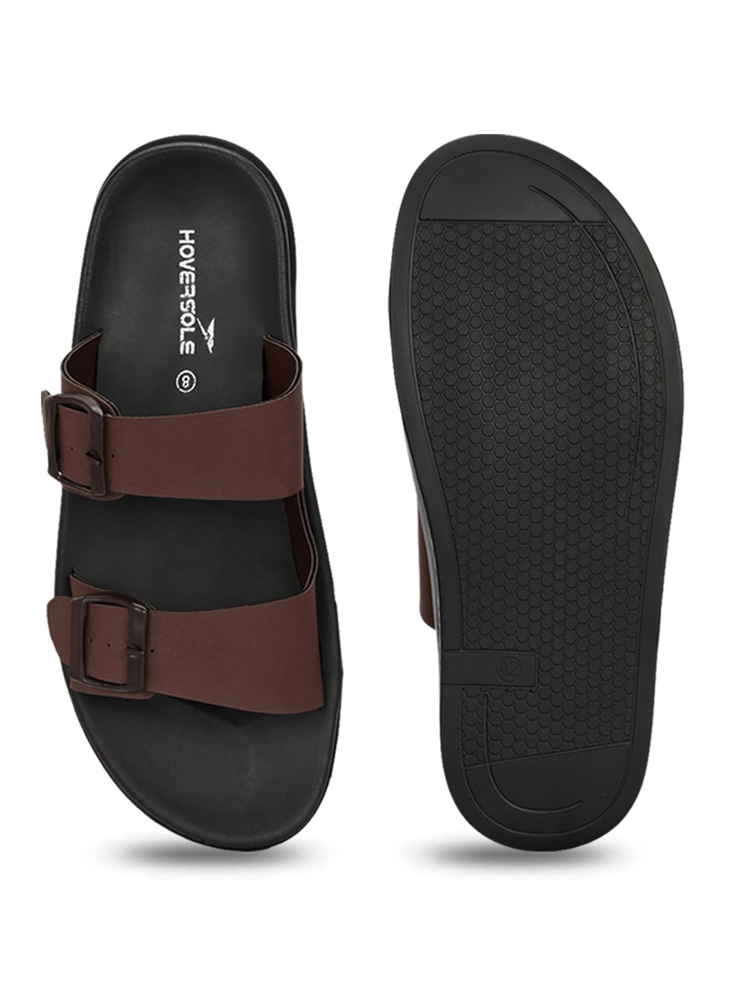 Hoversole Men's Brown Casual Sandals