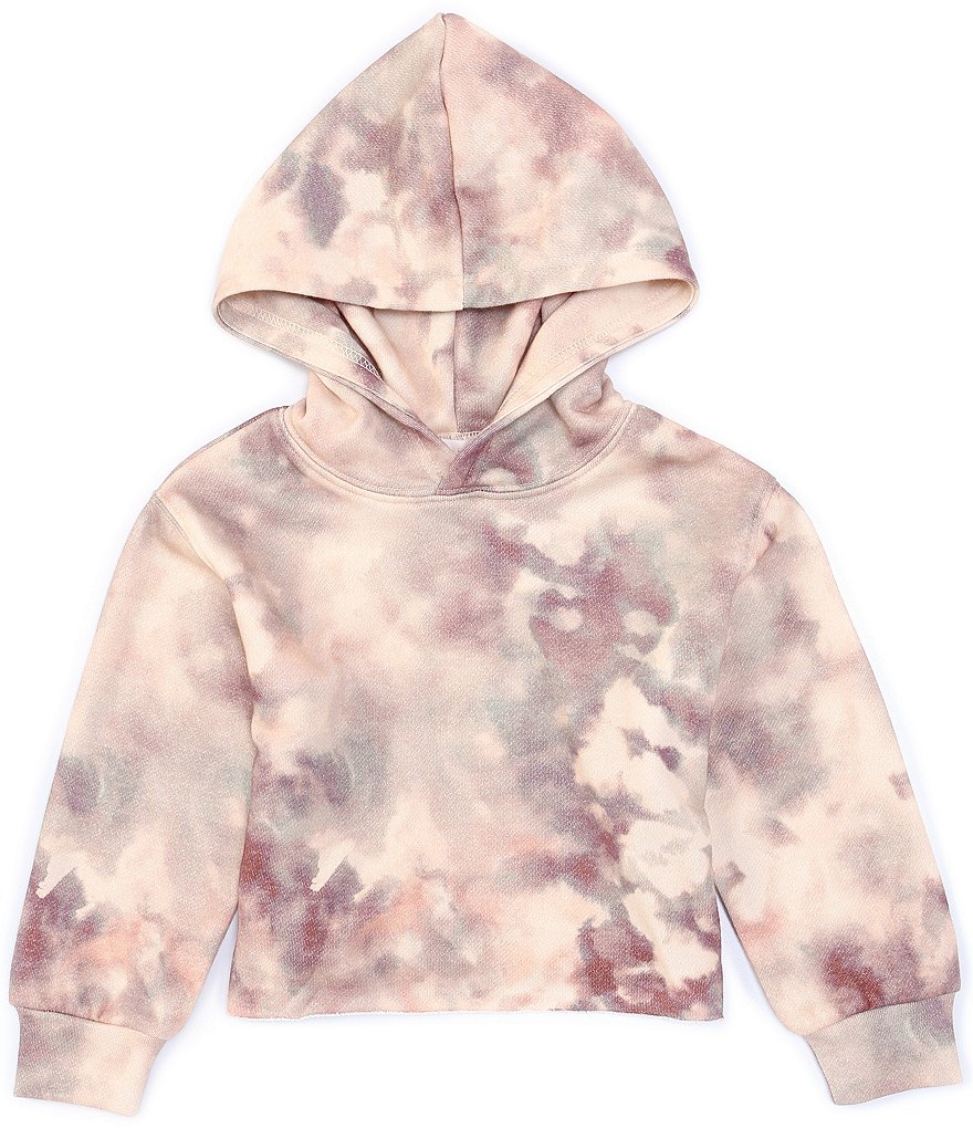 Flapdoodles Little Girls 2T-6X Long Sleeve Stripe Hoodie