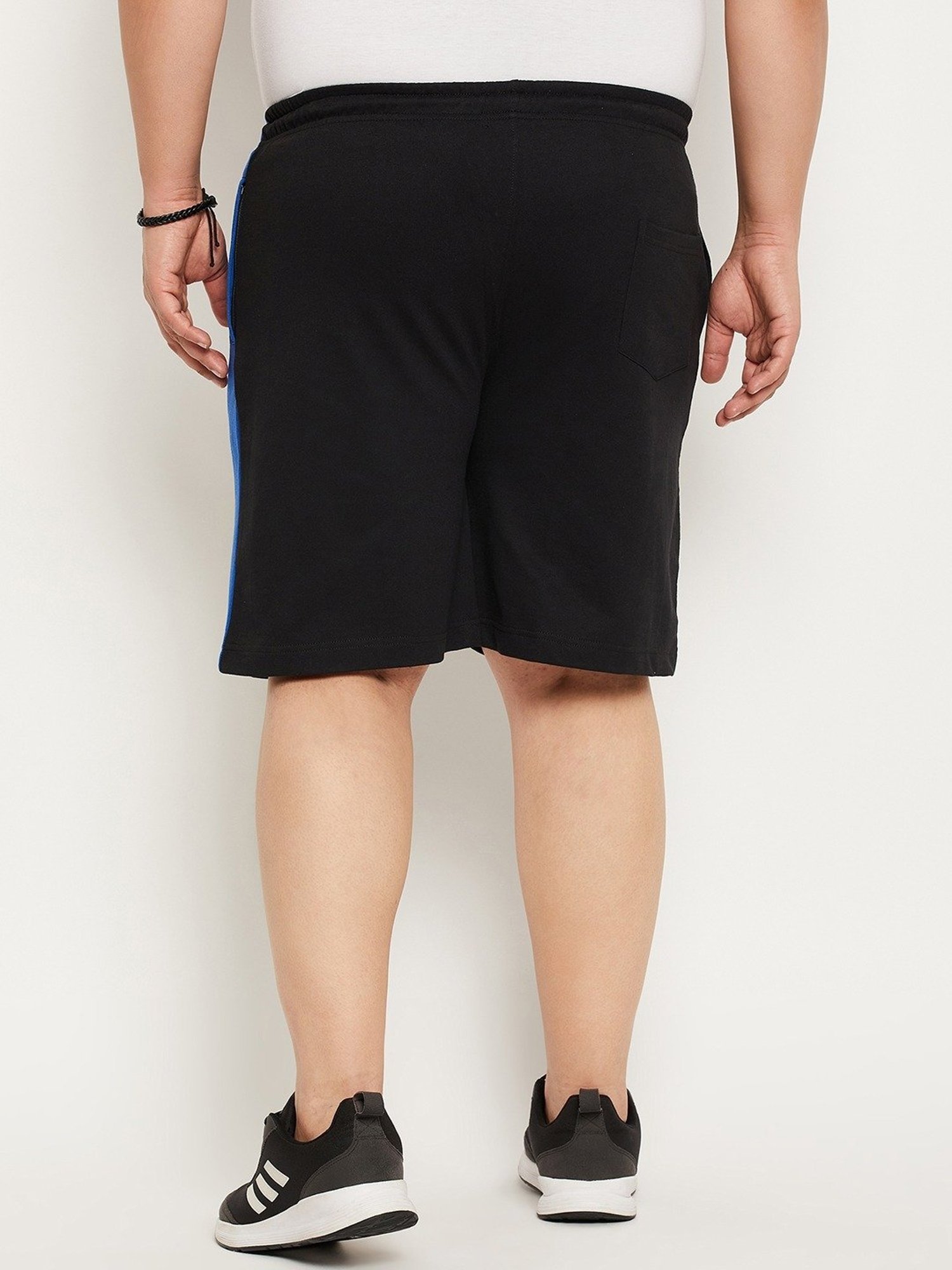 Bigbanana Black Regular Fit Printed Shorts