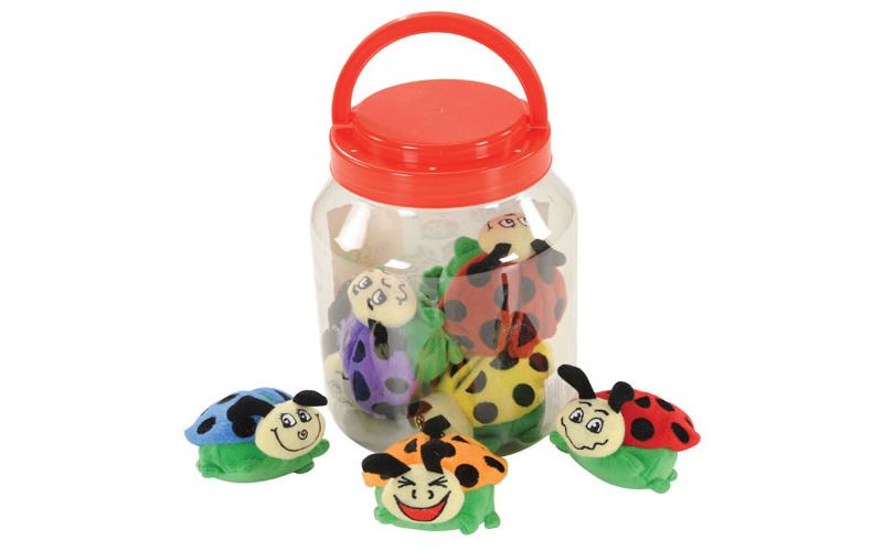 Edushape Magnetic Ladybugs - Set of 8