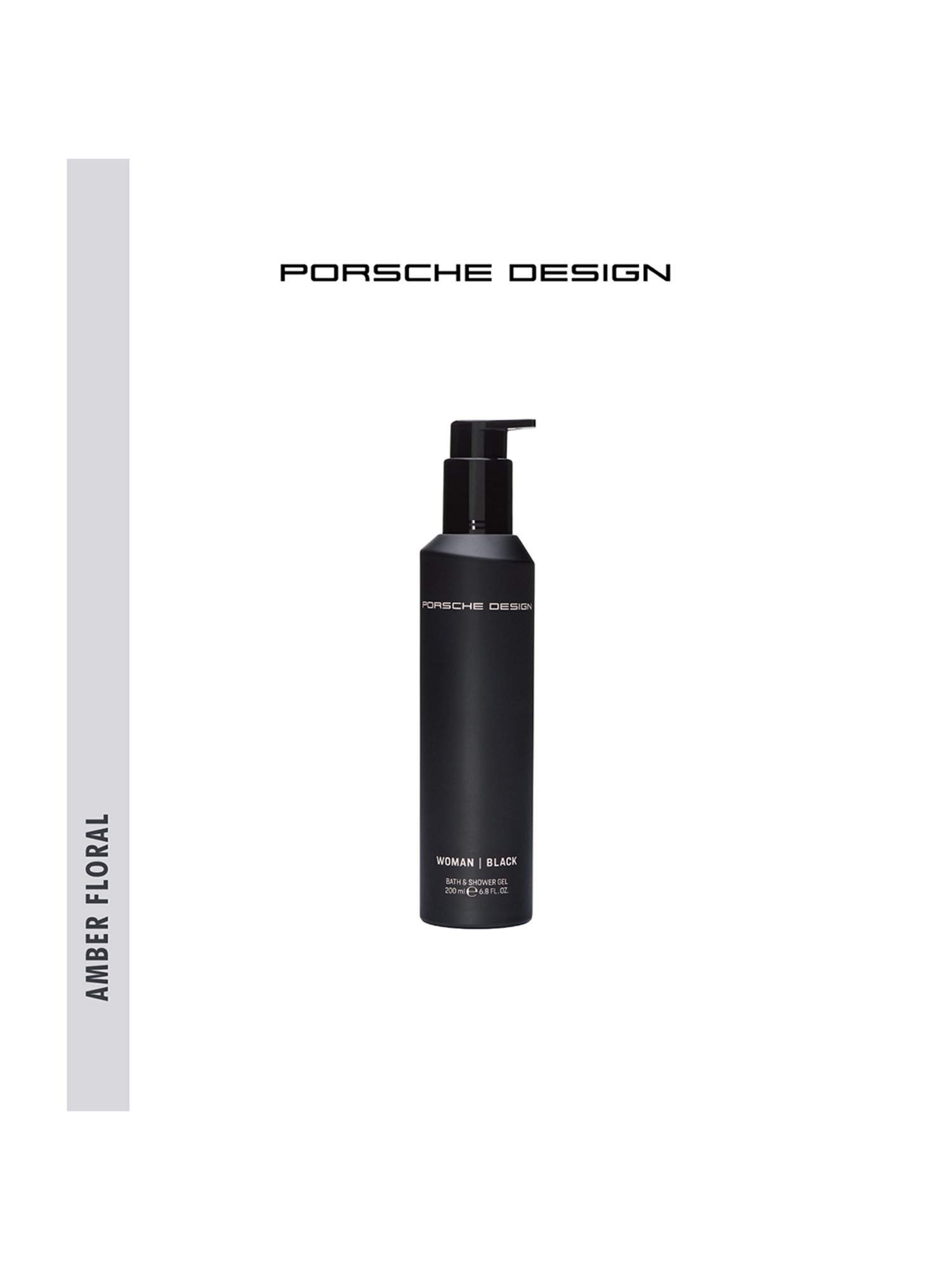 Porsche Woman Black Bath & Shower Gel - 200 ml