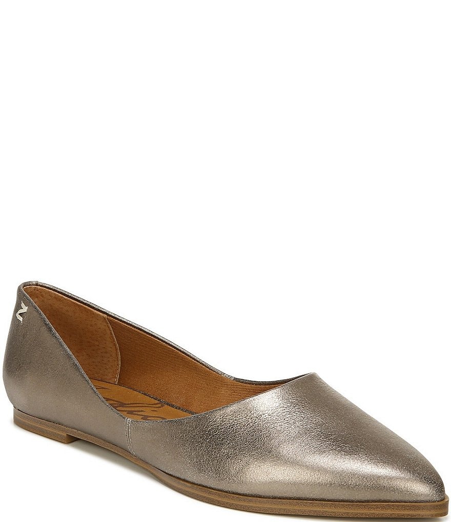 Trotters Harlow Lizard Patent Suede Leather Slip-Ons