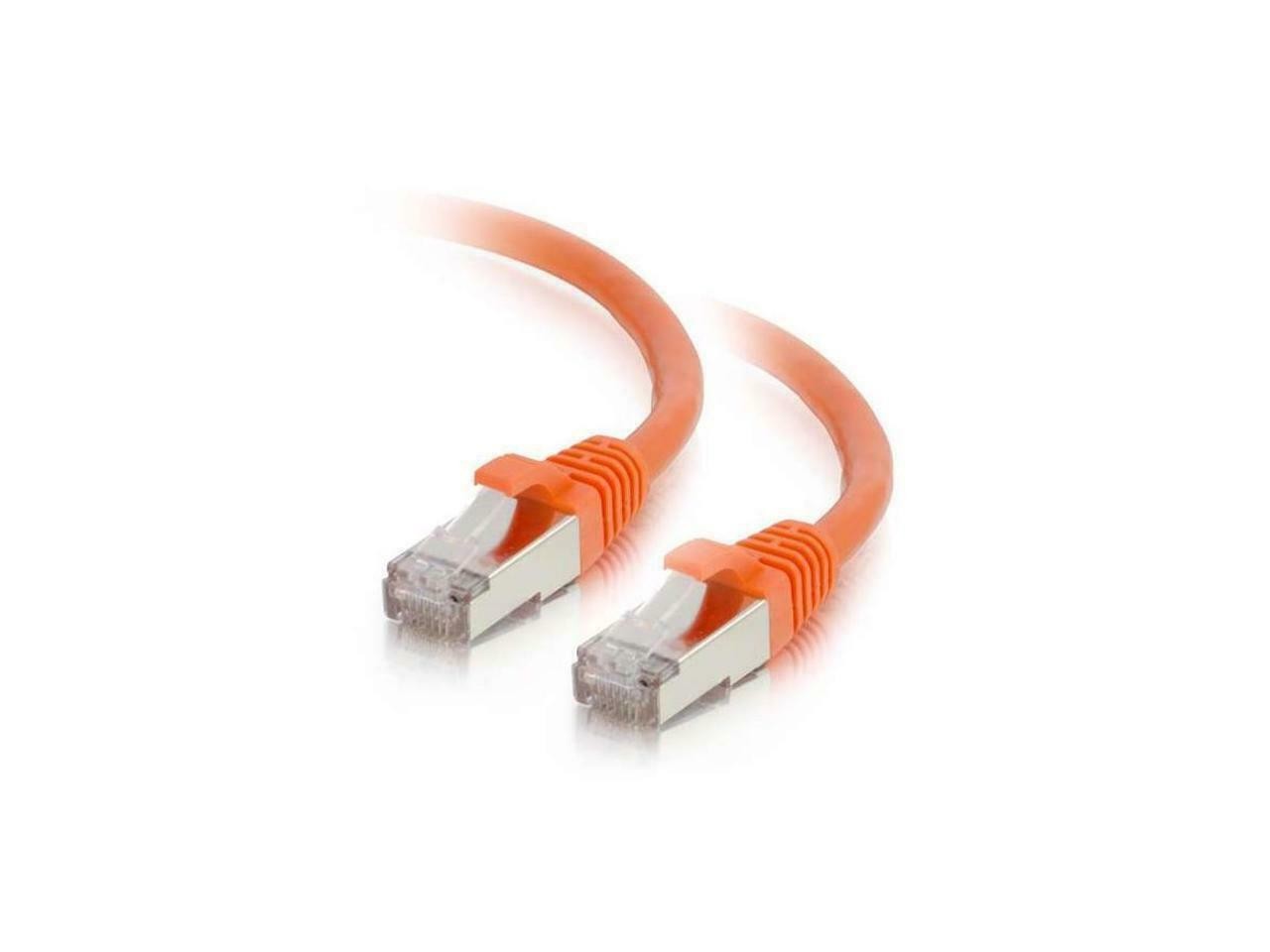 C2G 00861 Cat6 Cable - Snagless Shielded Ethernet Network Patch Cable, Yellow (3 Feet, 0.91 Meters)