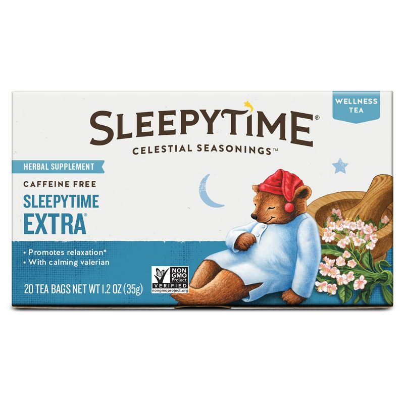 Celestial Seasonings Sleepytime Extra Caffeine Free Wellness Tea - 20ct