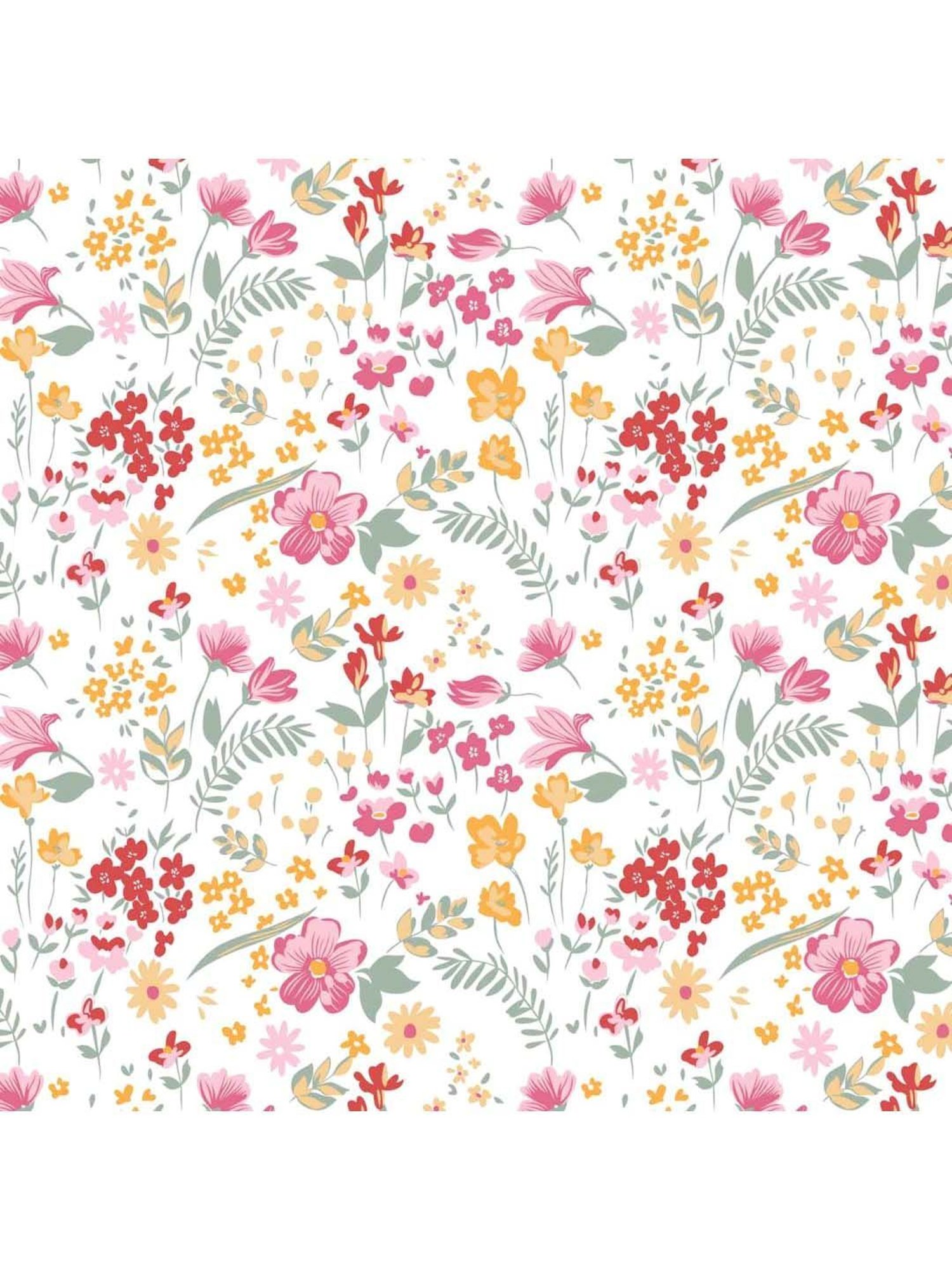 Haus & Kinder Pink Cotton 186 TC King Bedsheet with 2 Pillow Covers