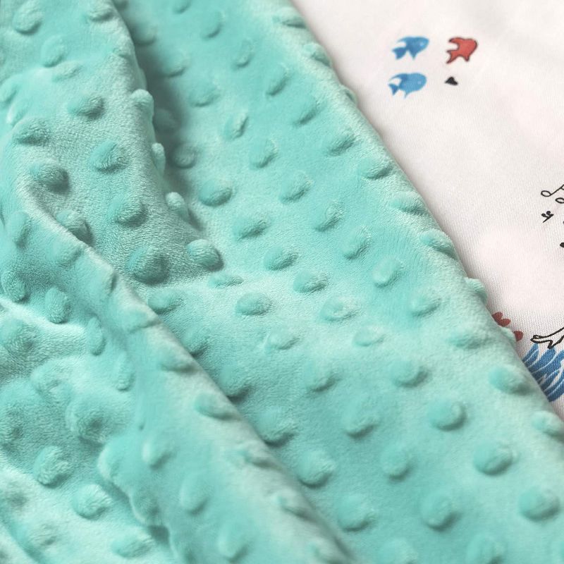 JumpOff Jo Toddler Nap Mat - Children's Sleeping Bag with Removable Pillow for Preschool, Daycare, and Sleepovers - 43 x 21 Inches - Moonlight Mermaid