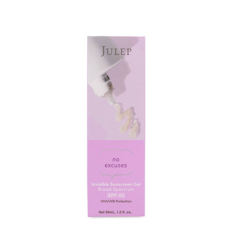 Julep No Excuses Invisible Sunscreen Gel SPF 40