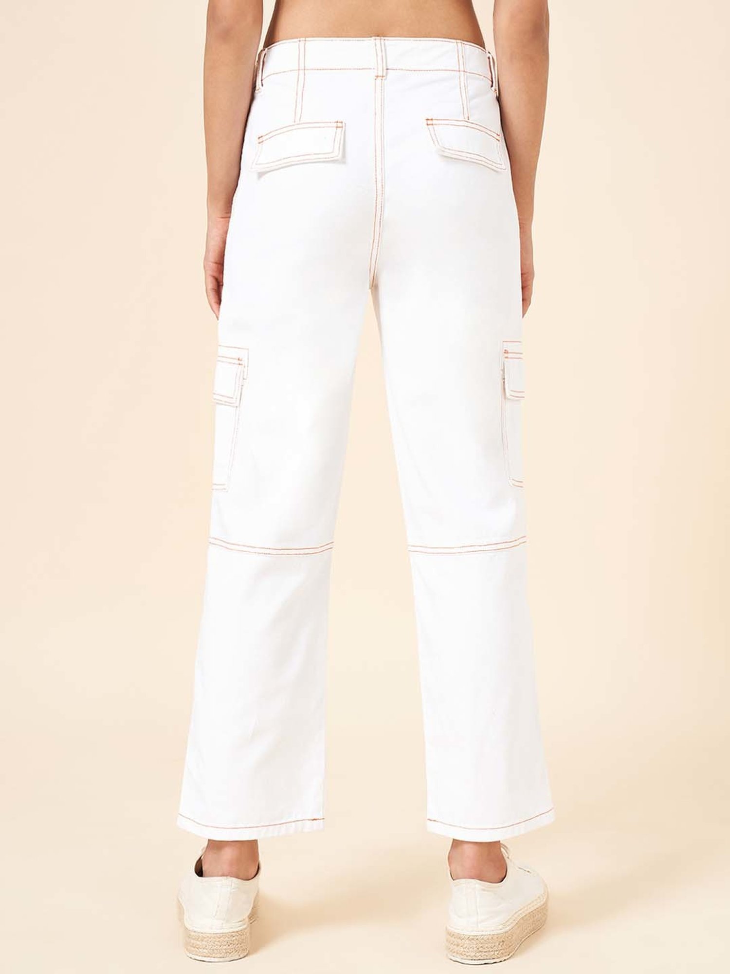 GJ baby Girls Blue Washed Jeans