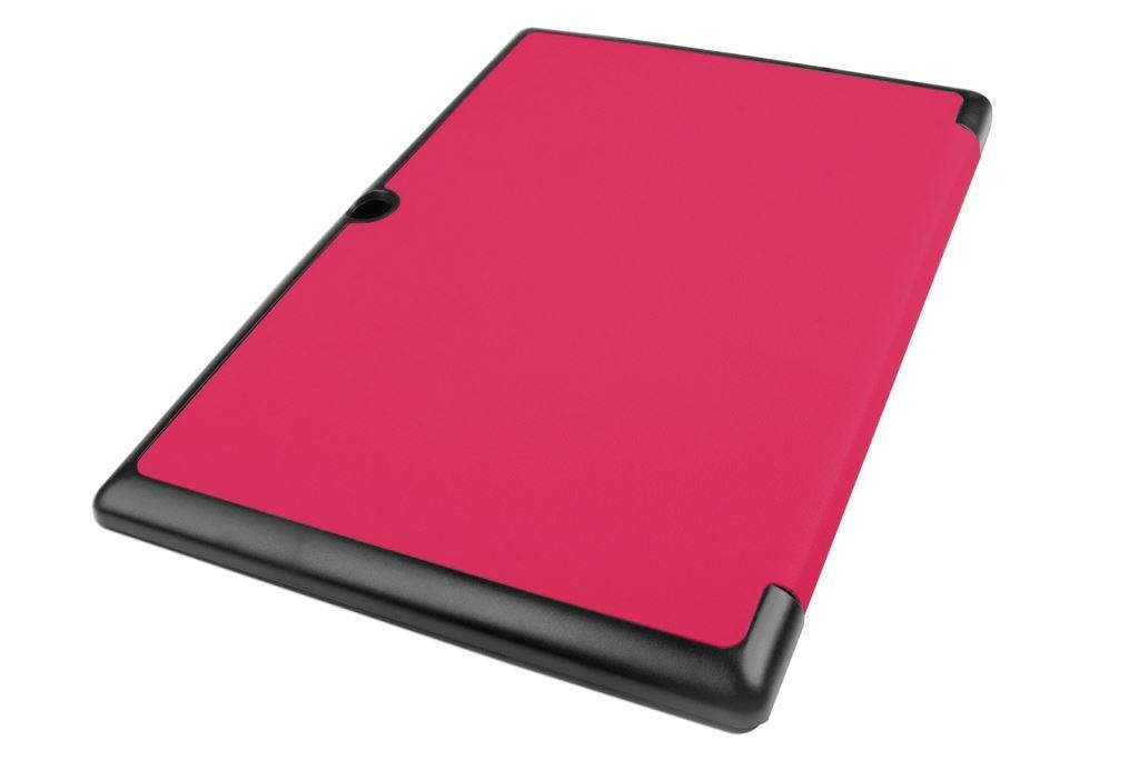 Hellfire Trading Slim Compact PU Magnetic Leather Case for Lenovo Tab 10 A3-A30 - Purple