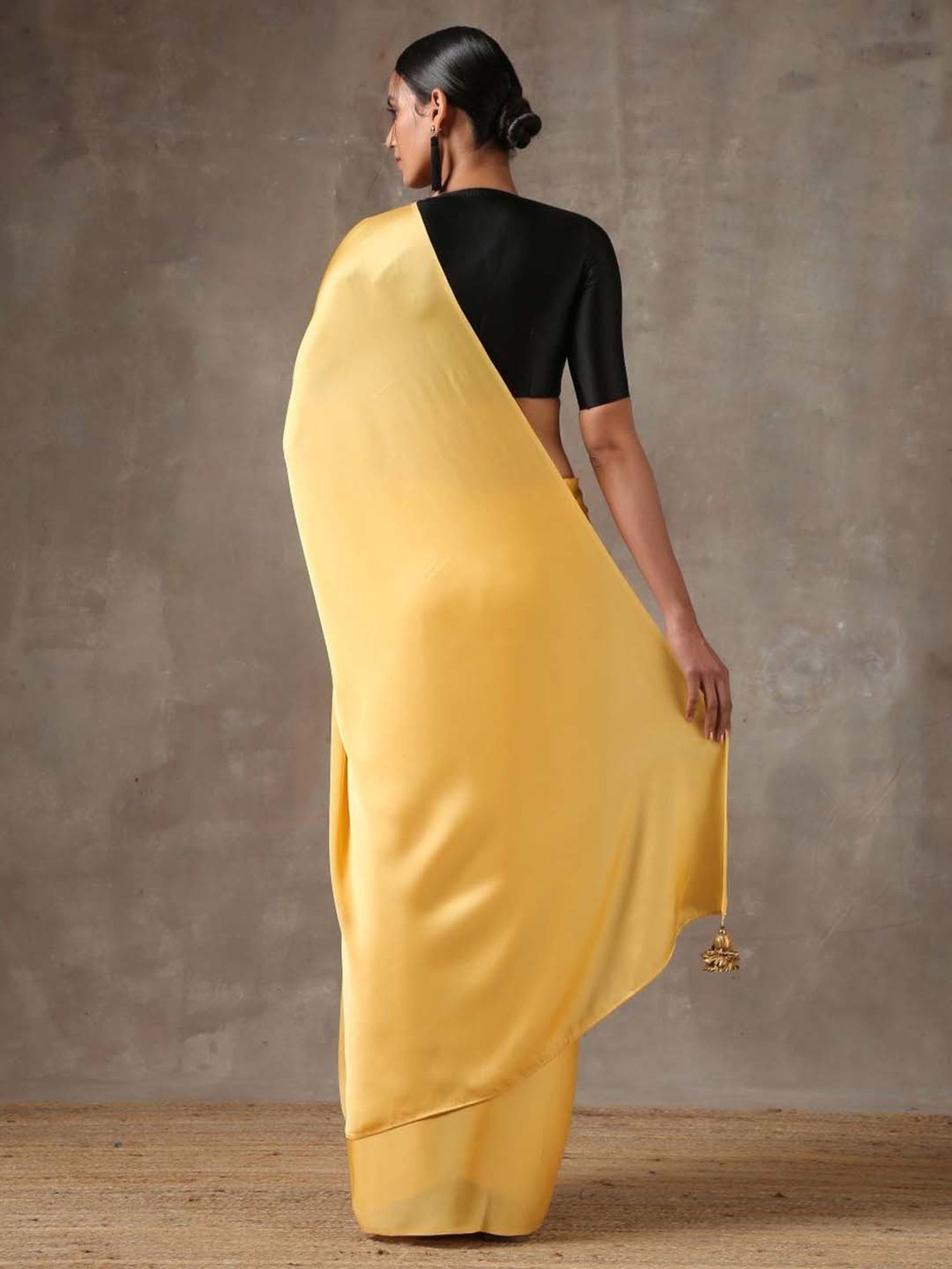 Swtantra Black Plain Readymade Blouse