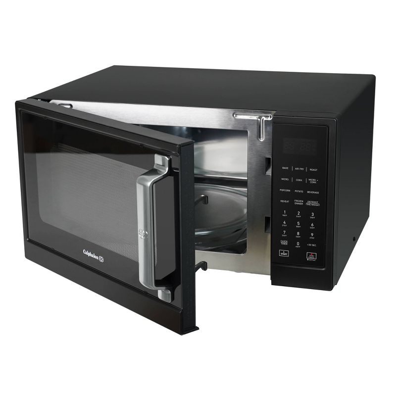 Calphalon 1.3 cu ft 1000W Air Fry Microwave Oven - Matte Black