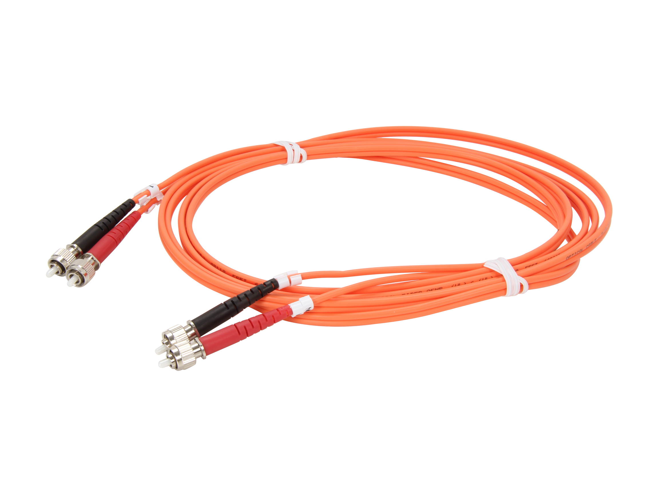 BYTECC MD-FC3 3m FC to FC Duplex (2 Strand) Cable, Multi Mode 62.5/125 Standard Zipcore