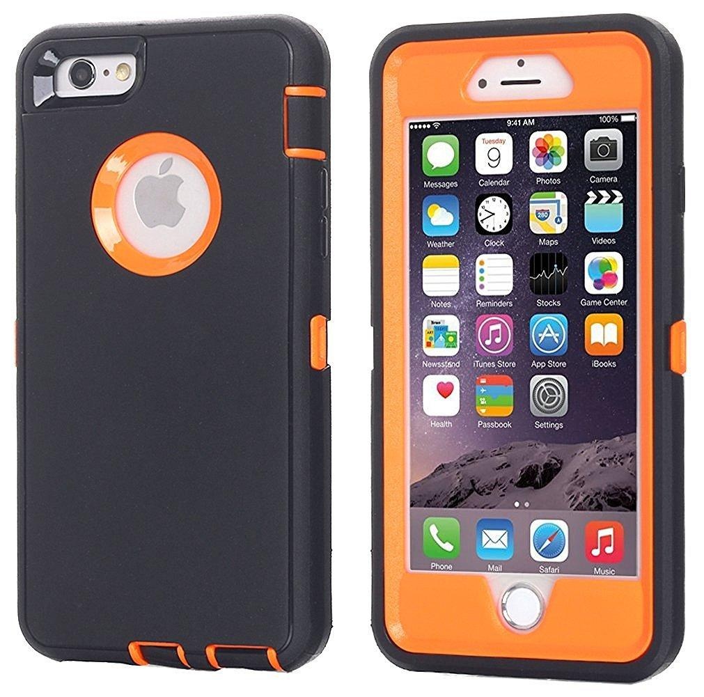 AICase Heavy Duty Tough 3 in 1 Rugged Shockproof Case for iPhone 6+/6s+
