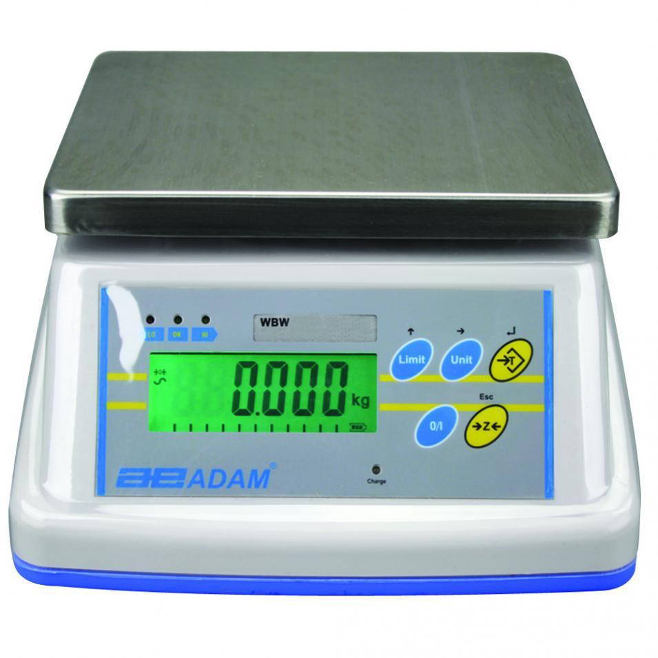 Adam Equipment 2000g/5 lb. Digital LCD Compact Bench Scale  WBW 5A