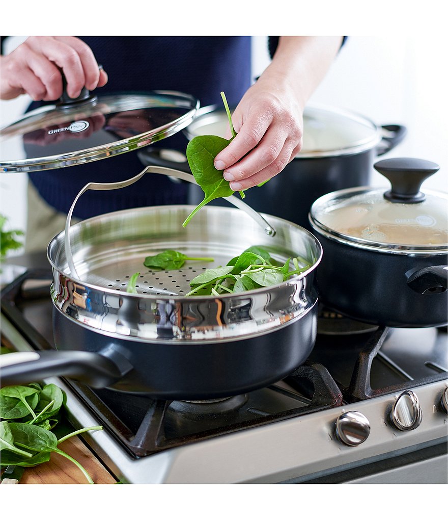 GreenPan Rio Ceramic Non-Stick 16-Piece Cookware Set