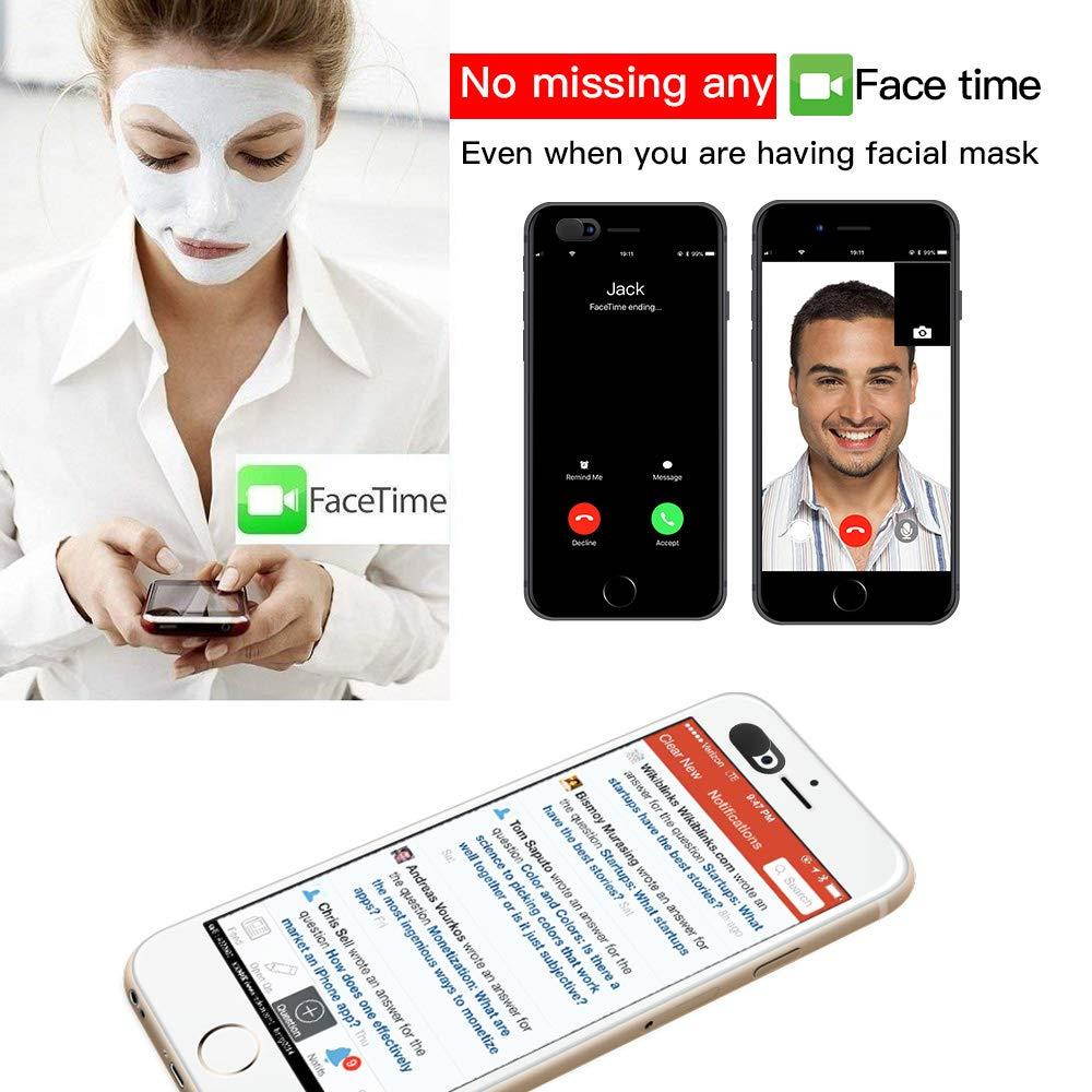 Webcam Cover Slide,Laptop Camera Cover Slide (8 Pack) -Ultra Slim Computer Camera Cover,Suitable for MacBook, Echo Spot,iPhone,IPad, Surface,Dell, Lenovo, Hp and More, Protects Your Privacy