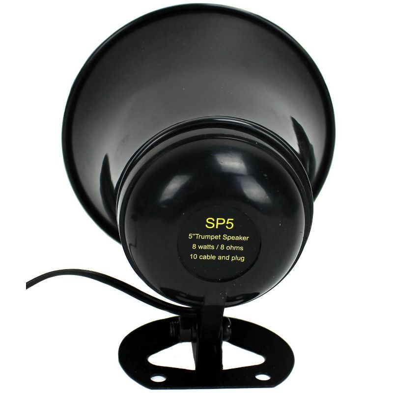 NEW PYRAMID SP5 All Weather 5'' PA Mono Extension Horn Trumpet Speaker Weather