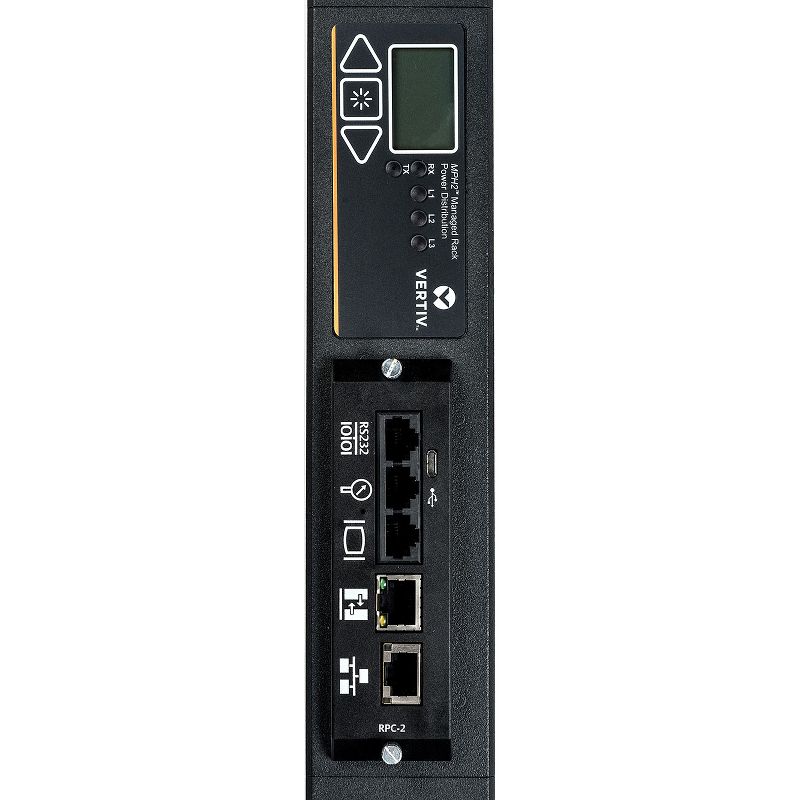Liebert MPH2 Outlet Metered & Outlet Switched PDU - 30A, 200-240V, Single-Phase 24 Outlets (24 C13), 200-240V, L6-30, Vertical 0U