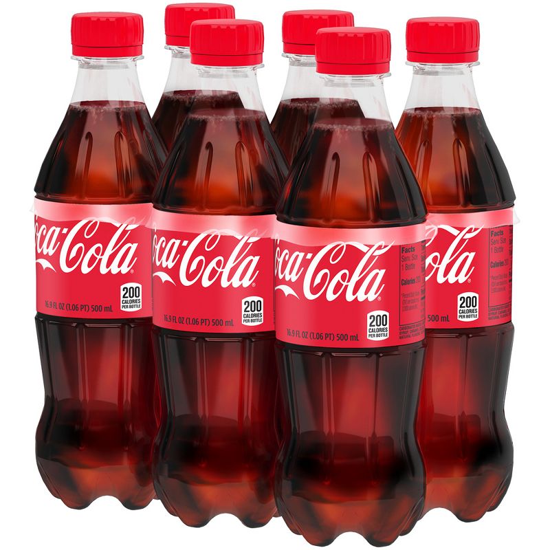 Coca-Cola - 6pk/16.9 fl oz Bottles