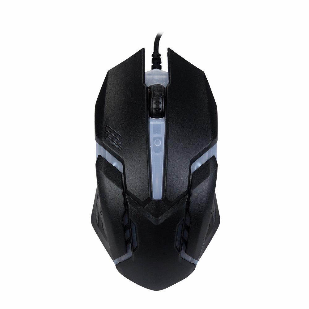 X7 1600 DPI USB Wired Optical Gaming Mice Luminous Mouses BK For PC Laptop