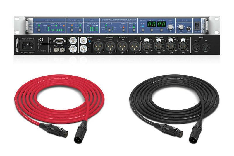 RME ADI-642 | 24 Bit/192 kHz 2 x 8-channel MADI to AES/EBU Converter | PALA