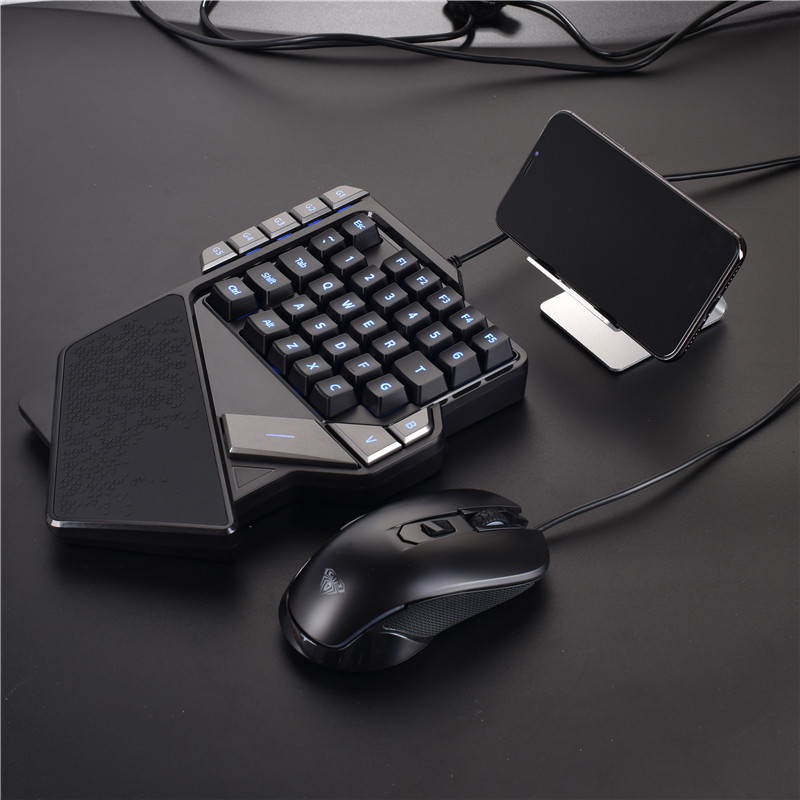 Mechanical Gaming Keyboard Wired with 87 Keys Anti-Ghosting Programmable RGB Rainbow Backlit for Laptop Games and Work (Blue Switch, Black)